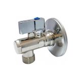 Eca 1/2'' Filtreli Ara Musluk Rozetli-Parlak Krom Başlıkı