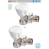 Eca 1/2 Köşe Radyatör Petek Havlupan Vanası 2 Adet Rv3 602120641