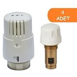 ECA 4 Adet Eca Termostatik Trv4 Kafa Grubu 41,3mm 602120813