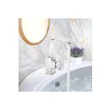 Eca Ar Melia 5 Yıl Garantili Köşe Borulu Krom Pirinç Lavabo Bataryası