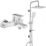 ECA Dalia Banyo Bataryası+T-MAY Banyo Çınar Tepe Duş Takımı Seti