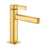 Eca Life Altın Görünümlü Kollu Sabit Lavabo Bataryası 102188777A1