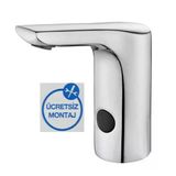 Eca Luna Krom Fotoselli Lavabo Musluğu Elektrikli 108108056