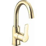 Eca - Luna Kuğu Borulu Lavabo Bataryası Altın Outlet - 102808953-