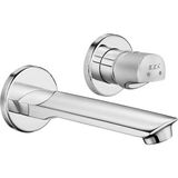 Eca - Myra Ankastre Lavabo Bataryası Sıva Üstü Çift Rozet Outlet - 102167603H-YY-ECA - Myra Ankastre Lavabo Bataryası Sıva Üstü Çift Rozet Outlet - 102167603H-YY- - Krom