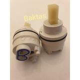 Eca Niobe Banyo Bataryası Kartuş Beyaz