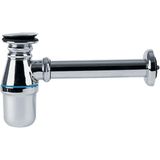 Eca Plastik Taslı Lavabo/Eviye Mutfak Sifonu 102119003 - Krom