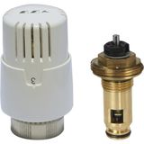 Eca Termostatik Kompakt Radyatör Vanası -Uzun Çekirdek -44 MM-602120796 - Beyaz - UZUNLUK