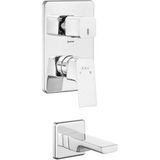 Eca - Tiera Ankastre Banyo Bataryası Sıva Üstü 2 Yollu Outlet - 102126752T1- - Krom