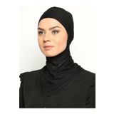 Ecardin 476618 Siyah Boyunluklu Hijab Bone