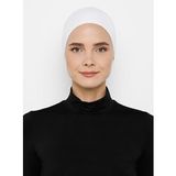 Ecardin 85511 Dikişsiz Bone -Beyaz