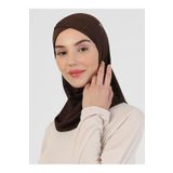 Ecardin Pro X Hijab Çapraz Tesettür Spor - ST052 Açık Kahve