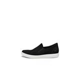 Ecco Classic Sneaker Kadın Siyah Deri Ayakkabı