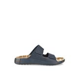 Ecco Nubuk Mavi Erkek Sandalet Cozmo M Marine UST Oil Nubuck