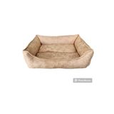 ECDE TİCARET 60x45 cm Köpek Kedi Yıkanabilir Yatak A Kalite Koltuk Kumaşı Çift Taraflı Minder Kullanılabilir