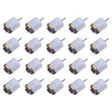 Ece 1.5 3V Yüksek Devir DC Motor Siyah 20 Adet