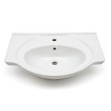 Ece Banyo - Aruva Etajerli Lavabo 75 cm Beyaz - 3506