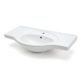 Ece Banyo - Aruva Etajerli Lavabo 96 cm Beyaz - 3503