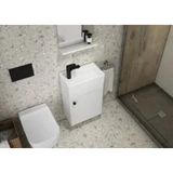 Ece Banyo City 45X25 cm Mini Banyo Dolabı Seti - Beyaz