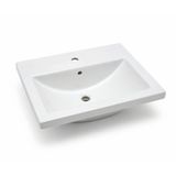 Ece Banyo - Sekura Dolay Uyumlu Lavabo 60 cm Beyaz - 7761