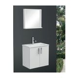 Ece Banyo Slim Smart 60x35 cm Beyaz Banyo Dolabı
