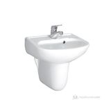 Ece Banyo Yarım Ayaklı Lavabo 45cm ( Batarya Delikli)