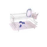 Ece Metal Deluxe 2 Katlı Bulaşık Sepeti