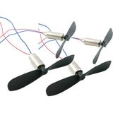 ECE Mikro Çekirdeksiz Motor 4 Adet Düz Pervane 2 Adet Ters Pervane 2 Adet Drone RC Helikopter İçin