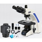 Ece Opto-Edu Dijital Mikroskop Laboratuvar Araştırma Mikroskobu Trinoküler 2000X Yüksek Kontrastlı Infinity Plan Optik Sistem ve HDMI USB Bağlantılı Mikroskop Kamerası Alüminyum Bavulda