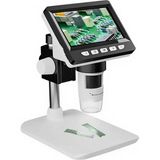 Ece Opto-Edu Dijital Mikroskop Tamirci Mikroskobu Mini 4.3" IPS LCD Ekran 1000X 1080P Büyütme
