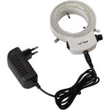 Ece Opto - Edu LED Ring Light Halka LED Stereo Mikroskoplar Için 144 LED Ampullü Ayarlanabilir Beyaz