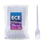 Ece Plastik 50'li Lüx Kristal Çatal