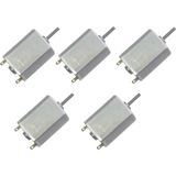 Ece Tamamen Metal Gövde 3V 12V DC 130 Motor 10mm Mil 5 Adet