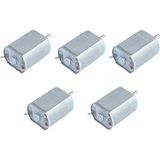 Ece Tamamen Metal Gövde 3V 12V DC 130 Motor 6mm Mil 5 Adet