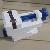 EcemBilgisayar Açısı Ayarlanabilir Pratik Mini Mengene - 50 mm Çene Açıklığı, Hobi, Lehimleme, PCB Kart Tutucu ve Model Yapımı İçin Masa Tipi Çalışma Mengenesi