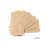 ecenplast Kraft Kese Kağıdı Hediye Paketi 15x27 Cm 50 Adet Düz Renk