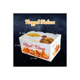 ecenplast Küçük Boy Nugget Kutusu Baskılı 25 Adet