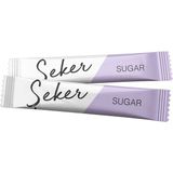 Ecepak Stick Beyaz Şeker 1000 Adet - 2,5 kg Özel Üretim Tatlandırıcı İçeriğiyle