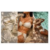 Ece's Design Deniz Yıldızı Detaylı Siyah Bikini Takımı MY1004