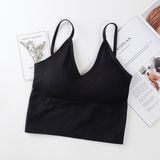 Eces Design Kadın Ince Askılı Crop Atlet – Soft Dokulu Rahat Bralet Üst W1011 - Standart - Siyah