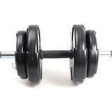 Ecg Spor 1 x 15 kg Dambıl Seti | Yerli Üretim – 2 Yıl Garantili ve Dayanıklı Ürün - Siyah