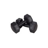 ECG SPOR 3 KG Dambıl Seti Fitness ve Ağırlık Seti Siyah