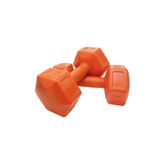 Ecg Spor 3 kg Turuncu Dambıl Seti 3 kg x 2 Adet Toplam 6 kg Ağırlık Seti