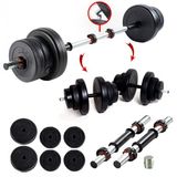 Ecgspor 22 kg Multifonksiyonel Halter ve Dambıl Seti