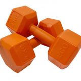 Ecgspor 2x2 kg Altıgen Turuncu Dambıl Seti