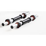 Ecgspor 2x45 cm Krom Dambıl Barı + 4 Adet Özel Sıkıştırma Aparatı