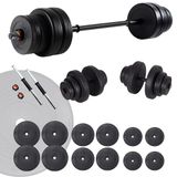 Ecgspor 75 kg Halter Seti ve Dambıl Fitness Seti