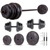 Ecgspor 95 kg Halter Seti ve Dambıl Seti Ağırlık Fitness Seti