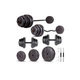 Ecgspor Hero Serisi 68 kg Z Bar Dambıl Seti ve Fitness Ağırlık Seti