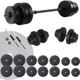 Ecgspor Vinyl Halter ve Dambıl Ağırlık Seti 85 Kg